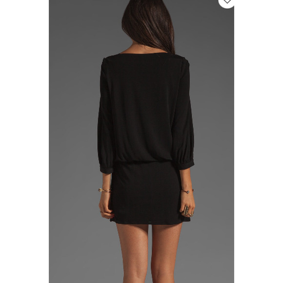 MILLY Italian Matte Jersey Carmela Dress - Size P - Picture 2 of 6